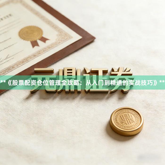 **《股票配资仓位管理全攻略：从入门到精通的实战技巧》**