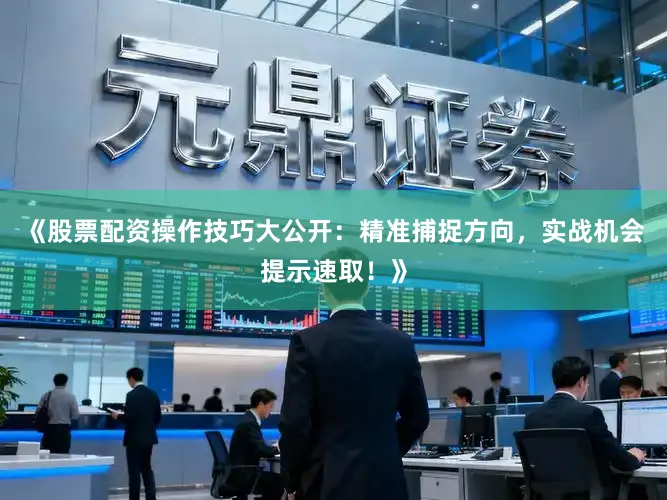 《股票配资操作技巧大公开：精准捕捉方向，实战机会提示速取！》