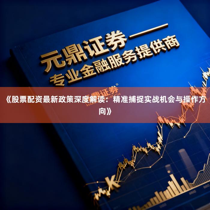 《股票配资最新政策深度解读:精准捕捉实战机会与操作方向》