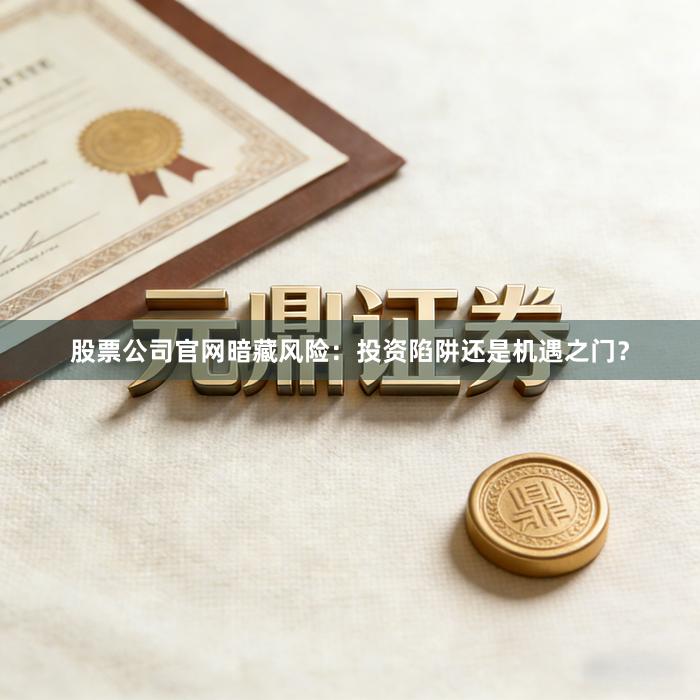 股票公司官网暗藏风险：投资陷阱还是机遇之门？
